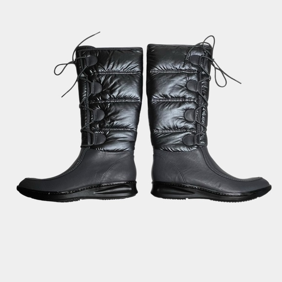 Naturalizer Windy N5 Comfort Water-Resistant Boots Insulated Silver/Gray 8N NEW - Picture 2 of 12